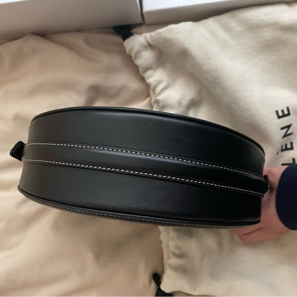 Polene Numero Dix Smooth Black Bag - Picture 10 of 10